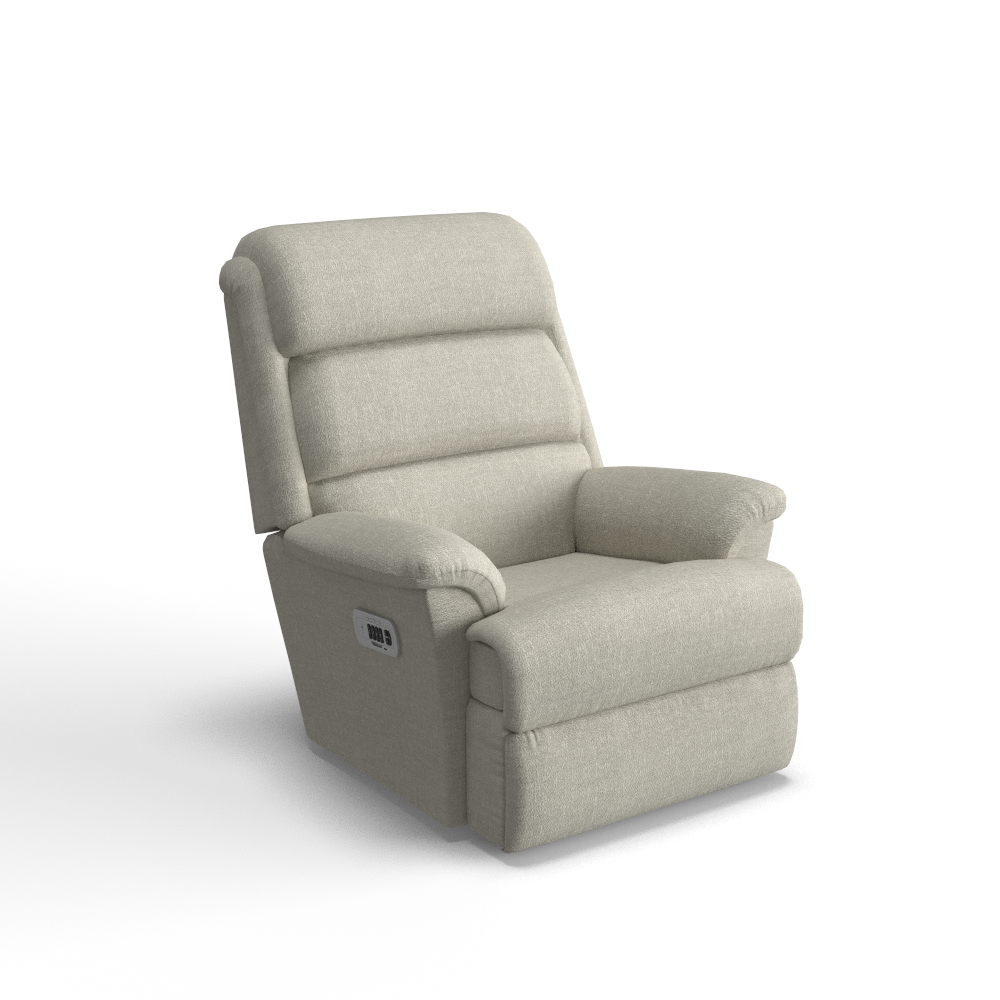 Astor Power Rocking Recliner w/ Headrest & Lumbar